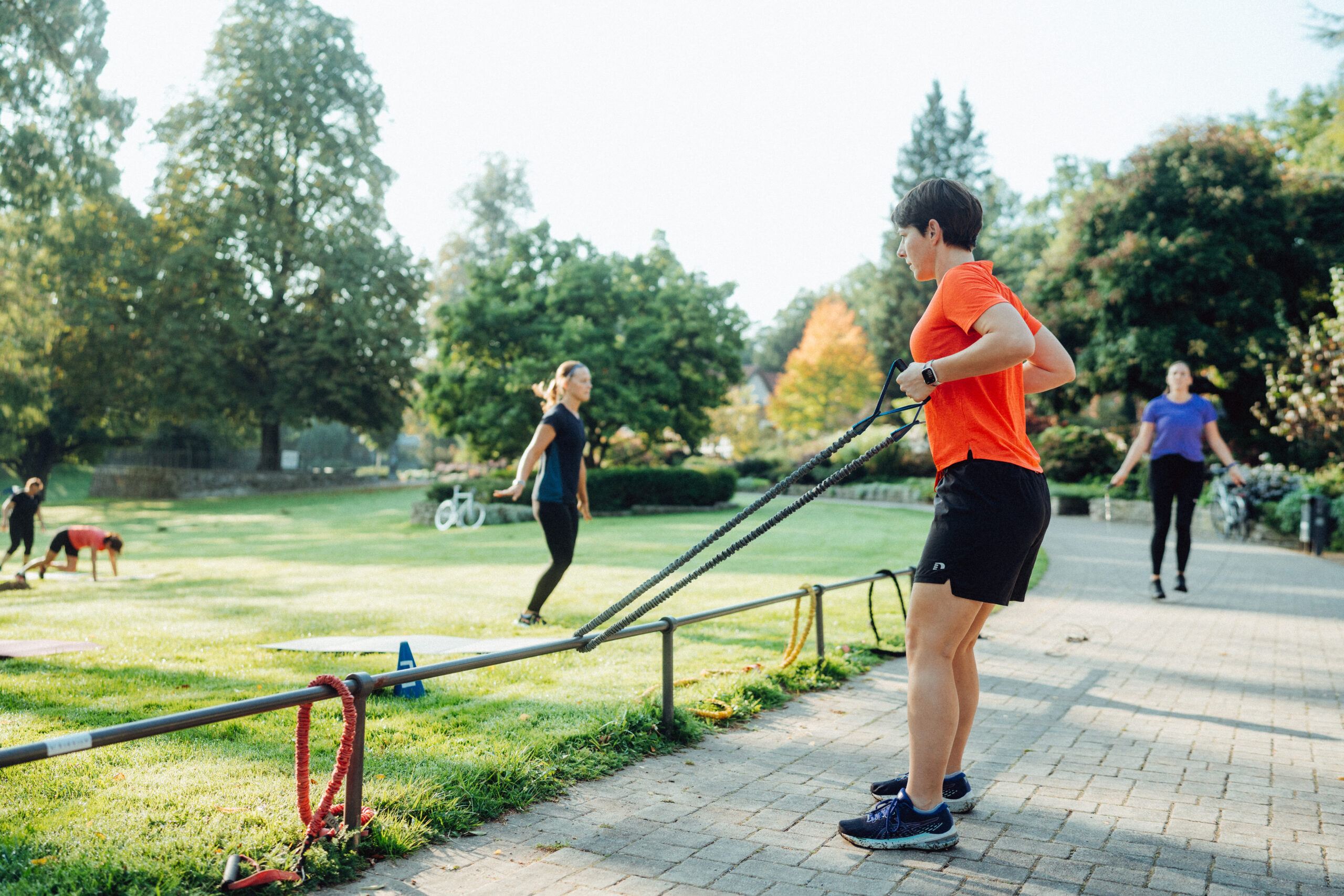 Sport im park in Bielefeld, Bürgerpark Bielefeld